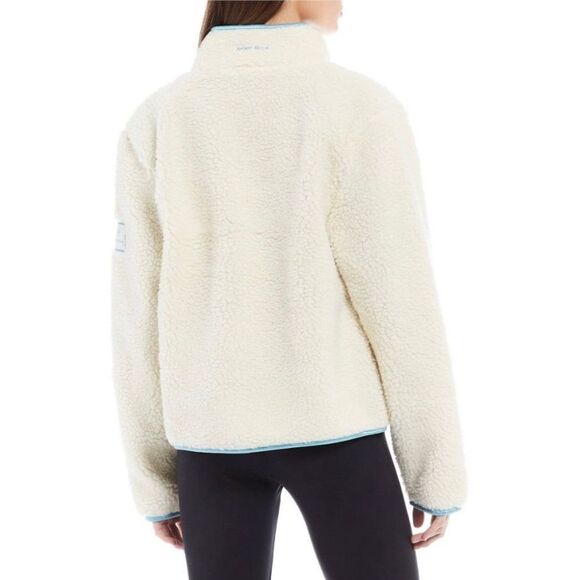 Ivory Ella - Full Zip Faux Sherpa Jacket sz Small - Picture 2 of 13